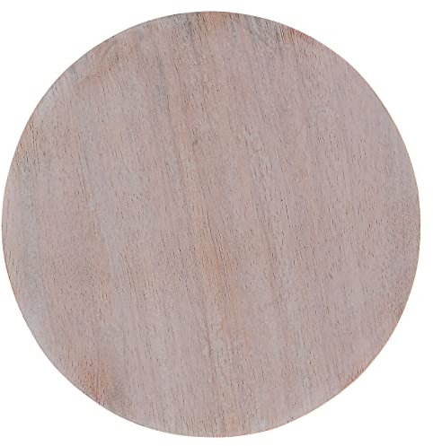 Holyart Piatto portacandele Legno Dipinto 12 cm