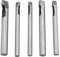 5 StüCke Hohllocher Set Ovale Form Leder Hohl Locher Cutter für Leder Bearbeitung (4X6Mm, 4X7Mm, 4X8Mm, 4X10Mm, 4X12Mm)