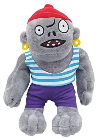 Aolivia Pvz plush-come with 50pcs stickers, Pvz stuffed doll, Cute zombies pvz soft toys (Little Giant Zombie)