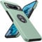 AOUIA for Google Pixel 8 Pro Case, Military Protection Shockproof pixel 8 pro Case with 360° Rotating Ring Kickstand Cover for Google Pixel 8 Pro, Light Green