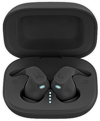 Reflex Active Cuffie sportive nere auricolari con cancellazione attiva del rumore