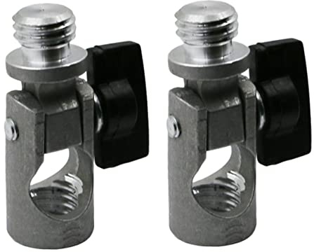 OSALADI 2stücke Wasserwaagenhalterung Für Stativ Aluminiumlegierung Winkeladapter Drehbare Wasserwaagehalterung Stativ-Halterung Einfache Schrägpositionierung