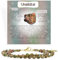 Farfume Armband Damen Edelstein Perlen Armbänder, Chakra 4mm Kristall Natürliche Echte Steine Schmuck Geschenke für Frauen(Unakit)