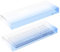 ATTACK SHARK Clear Acrylic Keyboard Dust Cover Waterproof Cover for 98 Keys Mechanical Keyboard,17.4 * 6.5 * 1.9 in,Compatible with Size Below 98 Keys,Anti-Knock Keyboard Cover-Blue