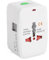 Adaptador Enchufe Universal para Viajes, Internacional, Multifunción, Todo en uno, con 2 Puertos USB. Compatible con más de 150 países, Incluyendo Europa, Australia, UK y EU.