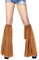 Ldabrye Hippie Stiefelüberzüge Mit Fransen 60er Und 70er Jahre Tanz Beinärmel Einheitsgröße Beinsocken Vintage Beinstulpen Geschenke Für Mottoparty