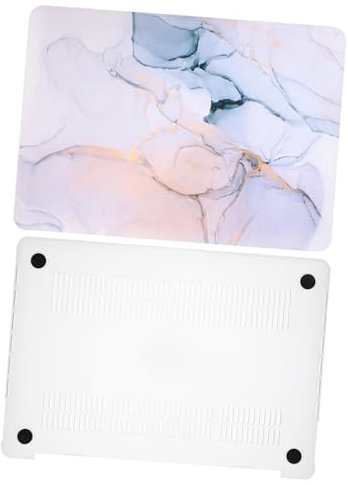 Angoily Marmor-Laptop-Skin-Aufkleber-Abdeckung – A1369-kompatibel Wiederverwendbar Nicht Klebend