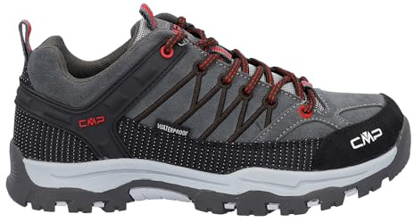 CMP RIGEL Jungen Trekking & Wanderhalbschuhe | Schutz vor Nässe, FullOn-GRIP-Sohle, rutschfester Halt, atmungsaktives Material