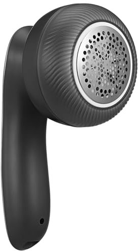 FOMIYES 1 Set Levapelucchi Elettrico Ricaricabile con Cavo USB e Testine Ricambio per Rimuovere Lint Vestiti Coperte e Tappeti e Facile Usare