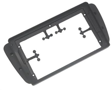 Nonuiny Panel Audio Coche para Seat Ibiza 6J 2009-2013 Kit Marco para Radio Coche Estéreo Panel Instrumentos Unidad Principal Embellecedor Panel(9 Inch)