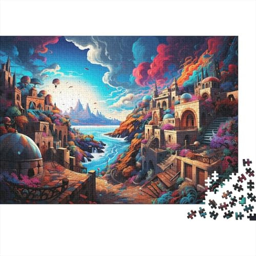 TK045935 Puzzles 1000 Teile Schwer Puzzle Spielzeug Lernspiel Impossible Herausforderungsspielzeug Für Erwachsene Und Kinder Ab 14 Jahren 38x26cm/1000pcs