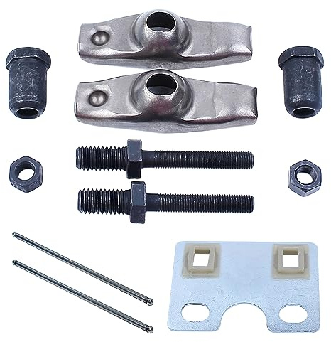 HAISHINE Válvula de Empuje Varilla de guía Placa guía Brazo del balancín Kit para Honda GX340 GX390 Chino 188F 11 / 13HP Motor de Gasolina Generador de Bomba de Agua