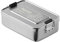 elasto – Personalisierte Brotdose mit Name aus Aluminium – BPA-freie Brotbox mit Gravur für Kindergarten, Schule & Ausflüge – Personalisierte Geschenke für Kinder (17x12x5 cm | Silber LKW)