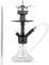 Amy Alu Brilli S 107.03 - black powder clear (schwarz/transparent) | Shisha Wasserpfeife von Amy Deluxe
