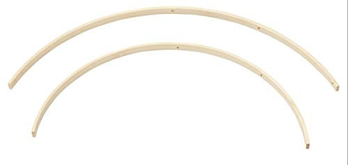 Bögen Holzbogen 2-teilig für Mobile Baby Deko ca. 30 cm