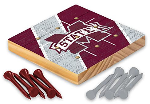 Rico Industries NCAA Kansas Jayhawks Peg Tic Tac Toe Spiel