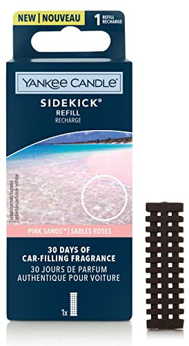 Yankee Candle Sidekick Auto Lufterfrischer Nachfüllung | Pink Sands Duftdiffusor | 1 Stück