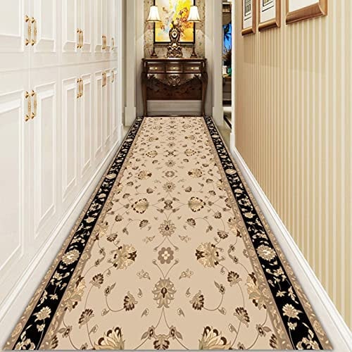 LHYZF Tapis de chemins de Tapis Traditionnels pour Les escaliers de Couloir de Couloir, Tapis de Sol lavables - 1m/1.5m/2m/2.5m/3m/3.5m/4m/4.5m/5m/5.5m/6m (Size : 70x400cm)