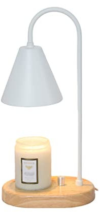 PIAOLING Retro Elektrische Wachskerze Melt Warmer Light, Kerzenlampe für Kerzenschmelzen von Oben nach unten, Schlafzimmerdekoration, romantische Tischlampen
