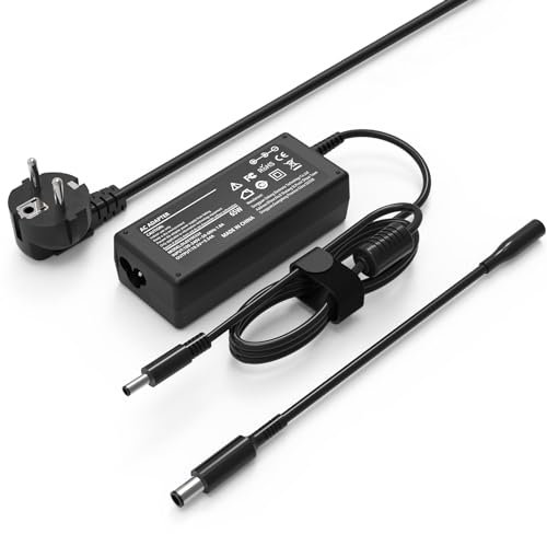 Alimentatore 65w Caricabatterie Adattatore Caricatore per Dell Inspiron 11-3000 15-5000 13-5000 13-7000 14-3000 14-5000 15-3000 15-7000 17-5000 17-7000 XPS 11 12 13 Latitude Vostro Serie