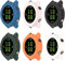 BBZ Forerunner 955 Custodia,Pellicola Protettiva in Vetro + Cornice in plastica Rigida, Protezione Completa Compatibile con Garmin Forerunner 955
