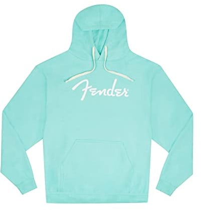 Fender® Transition Logo Zip Front Hoodie, Black, S