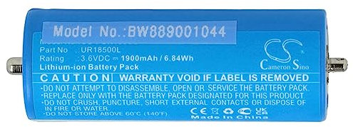 vhbw Akku kompatibel mit Braun Series 7, Limited Edition 2010 Rasierer (1900 mAh, 3,6 V, Li-Ion)