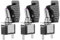 ETOPARS 3 Pezzi Interruttore a Levetta per Auto 12V 20A Interruttore a Bilanciere Camion Viola Luce Interruttore a Levetta in Metallo ON off 3Pin Toggle Switch Copertina Carbonio