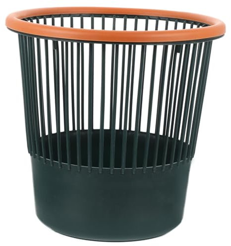 Amosfun Bote De Basura Sin Tapa Para Cocina y Baño Contenedor De Desechos Para Oficina y Dormitorio Diseño Moderno Escandinavo