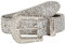 Eterspr Damen Strass Gürtel für Jeans, Glitzer Gürtel für Western Cowgirl, Damen Strass Gürtel, Geeignet für Jeans, Kleider, Hosen