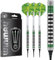 WINMAU Darts Advance 500 Serie Grün 20g Barrel / 22g Vollgewicht Professionelles Wolfram Softip Dart Set mit Flights und Schäften (Schäfte)