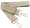 Verstellbarer Schultergurt für Taschen Beige Khaki, Taschengurte zum Wechseln, Taschengurt Breit mit Karabiner Gold, 80-130 cm Tragegurt Tasche für Damen Schulterriemen, Handtasche, 3.8cm, 1214