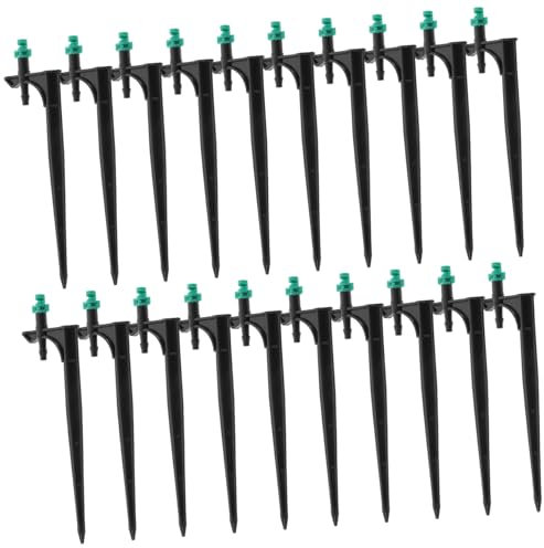 Parliky 20 Ugelli per Irrigazione Irrigatori A Nebulizzazione per Prato E Giardino Ugelli di Irrigazione Regolabili
