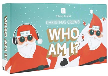 Talking Tables Who Am I - Christmas Quiz Family Game - Ages 7+