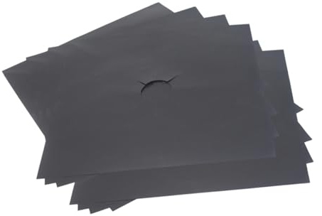 PHENOFICE Gas Cooker Liner 12pcs Gas Hob Protector Sheets Non-stick Oven Liner for Home