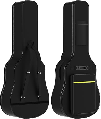 ZENO Guitar Case 41 | Universal Guitar Bag | Water Resistant Guitar Case | Thick Padded Guitar Bag for Ultimate Protection | Carry Bag for Guitar | Great for All Guitars (Black)