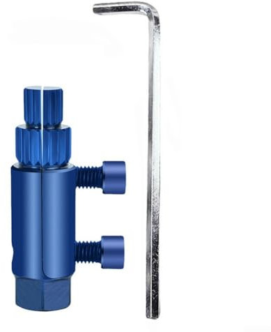 EXTRWORY Multifunktionales Werkzeug zum Entfernen von gebrochenen Schrauben, perfekt für festsitzende Schrauben und verrostet für Schrauben auf Holz und Metall (blau)