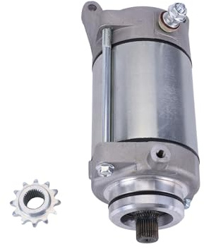Anlasser 12 Zähne Kompatibel mit Kawasaki EN 500 GPZ 500 S EN 450 EN 500 KLE 500 EX LE - Ersatz für 700.22.66 MQD6851 Anlasser Starter Motor
