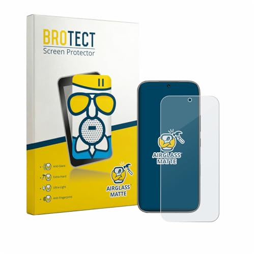BROTECT Schutzglas für Honor 600 | Entspiegelnder Displayschutz Made in Germany Schutzfolie Glas Matt Anti-Reflex Kratzfest 9H Anti-Fingerprint Einfache Montage