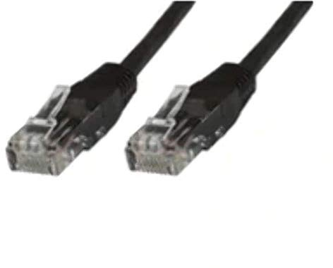 MicroConnect v-utp605svp 5 m CAT6 U/UTP NETWORK CABLE (UTP) Network Cable – Black (5 m, RJ-45 RJ45 CAT6 U/UTP Patch Cable (UTP), Black)
