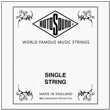 Rotosound Strings for Electric Bass TRU BASS NYLON FLATWOUND Single String HIGH C NYLON FLATW TBL050