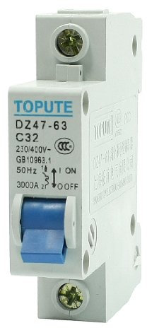 Aexit Disjoncteur miniature unipolaire 32A 230 / 400V DZ47-63 JU360057S954278Q