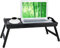 Bed Tray Table with Folding Legs Serving Breakfast in Bed Platter Plate TV Table Laptop Computer Snack Tray