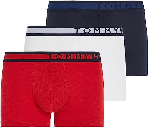 Tommy Hilfiger Herren 3er Pack Boxershorts Trunks Unterwäsche