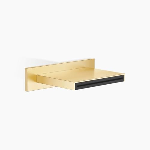 Dornbracht Acqua Foglio beccuccio per montaggio a parete, 1/2, 150 mm di sporgenza, 13415979, Colorazione: Ottone spazzolato