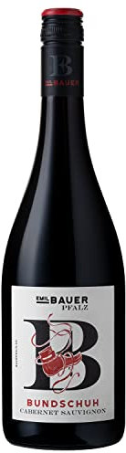 Emil Bauer „Bundschuh“ Cabernet Sauvignon, Trockener Rotwein aus der Pfalz (1 x 0.75l)