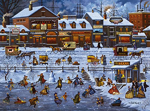 Buffalo Games - Charles Wysocki - Bostonians and Beans - 1000 Piece Jigsaw Puzzle