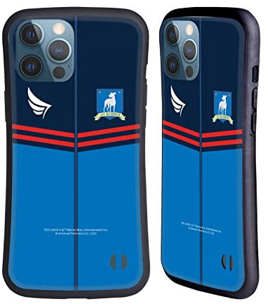 Head Case Designs Offizielle Ted Lasso Jacke Grafiken für Staffel 1 Hybride Handyhülle Hülle Huelle kompatibel mit Apple iPhone 13 Pro Max