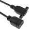 BeMatik - Cavo di prolunga HDMI femmina a femmina tipo pannello 50 cm