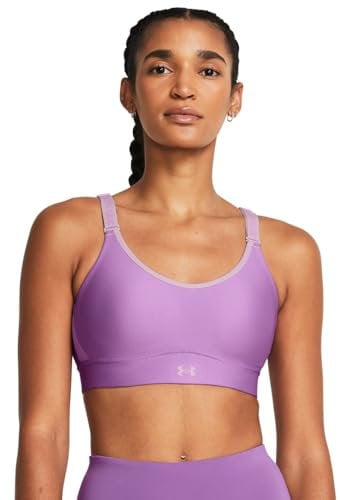 Under Armour Infinity Mid 2.0 Sport-BH Damen lila, L A-C Damen